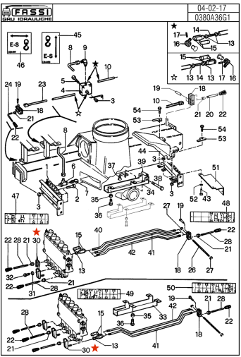 Fassi Mounting Fork - 381090