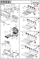 Fassi Valve Bank Control Lever - 49008-2
