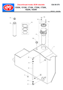 HMF Tank Level Gauge Elbow Fitting - 64500-3