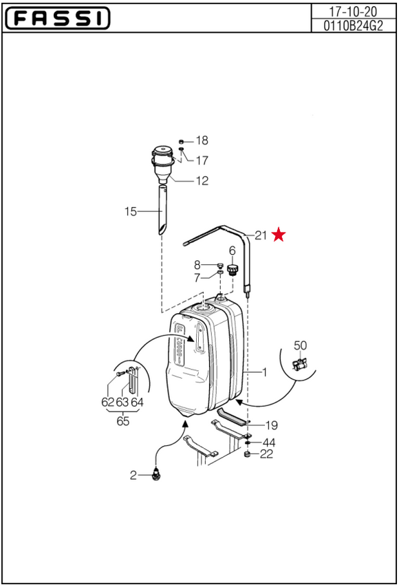 Fassi Brace - BR003