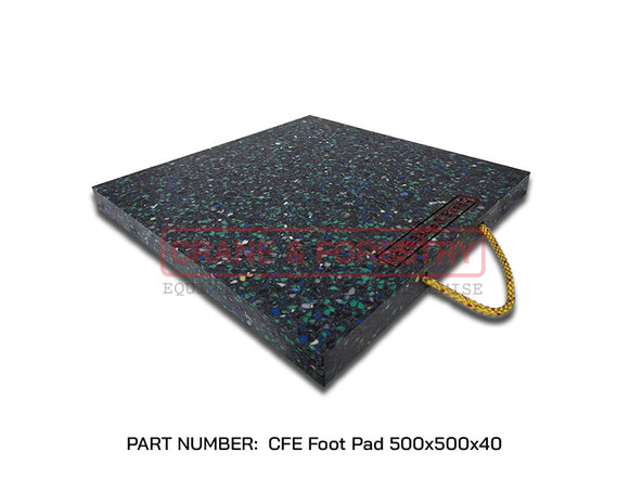 CFE Outrigger Foot Pad (15T) - 500x500x40