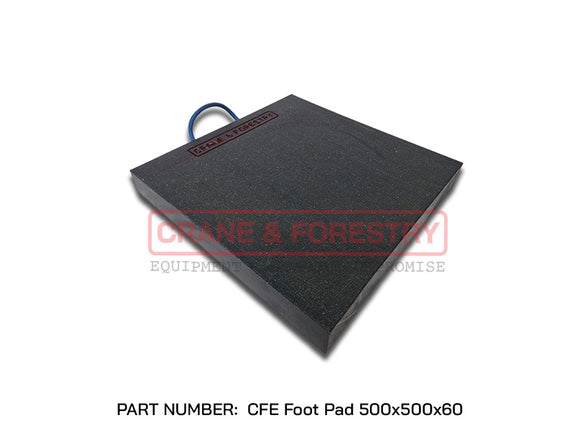 CFE Outrigger Foot Pad (20T) - 500x500x60
