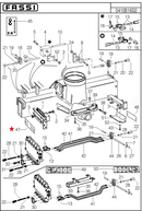 Fassi Outrigger Function Plate - DE4494-2