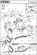 Fassi Outrigger Function Plate - DE4495-2