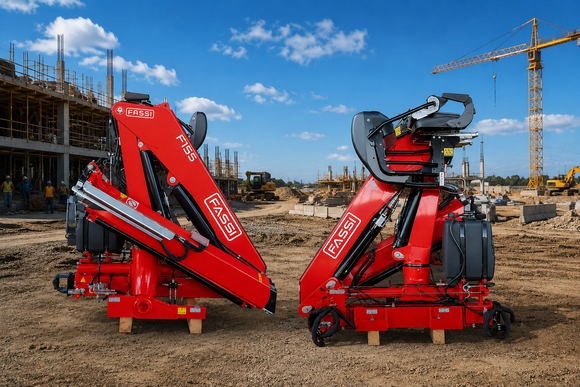 Fassi F155A.0.22 Top Seat Knuckle Boom Crane