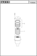 Fassi Tank Filter & Cartridge - FI680-5