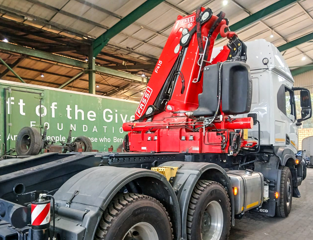 Fassi F415A.2.22 Knuckle Boom Crane