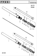 Fassi Extension Cylinder Seal Kit - GSC315-2
