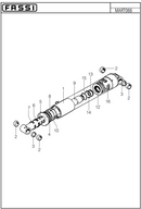 Fassi Main Boom Cylinder Seal Kit - GSC417-2