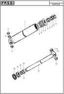 Fassi Outer Boom Cylinder Seal Kit - GSC421-2