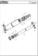 Fassi Outer Boom Cylinder Seal Kit - GSC423-2