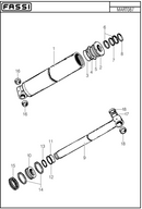 Fassi Main Boom Cylinder Seal Kit - GSC432-2