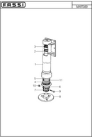 Fassi Outrigger Leg Cylinder Seal Kit - GSC442-2