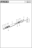 Fassi Outrigger Extension Cylinder Seal Kit - GSC444-2