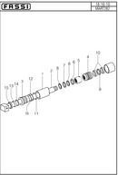 Fassi Extension Cylinder Seal Kit - GSC503-2