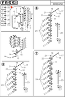 Fassi Crane Control Decal - PO177-2