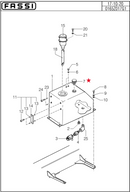 Fassi Tank Filler/Breather Cap - TA827-3