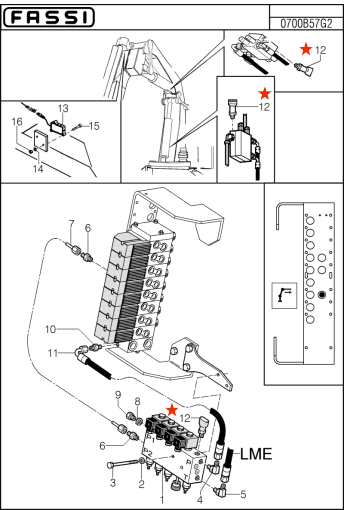 Fassi Pressure Transducer - TR003
