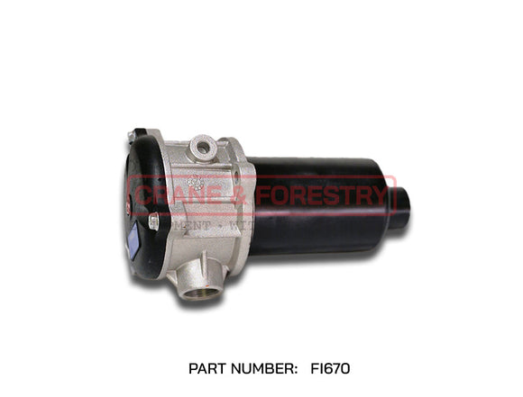 Fassi Tank Filter & Cartridge - FI670