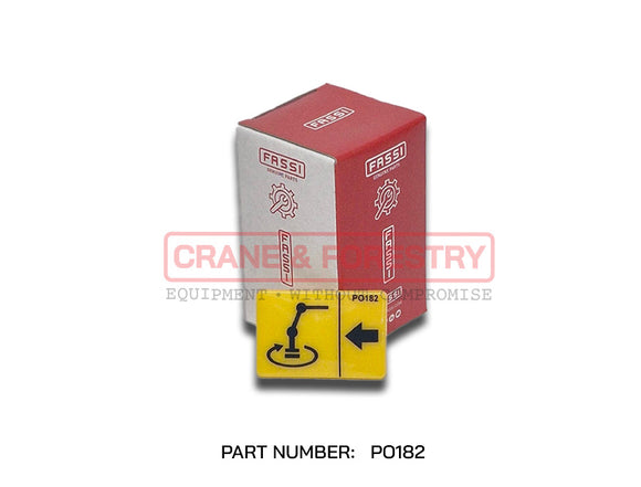 Fassi Crane Control Decal - PO182
