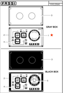 Fassi Emergency Stop Push Button - ZFX0003-4