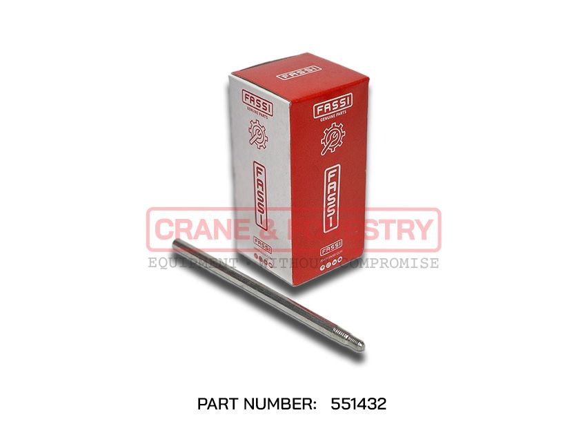 Fassi Danfoss Valve Bank Control Lever - 551432 | Crane and Forestry