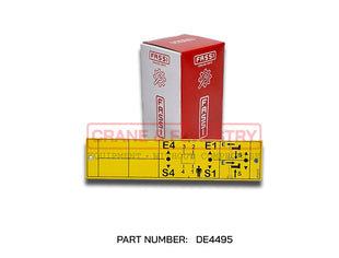 Fassi Outrigger Function Plate - DE4495