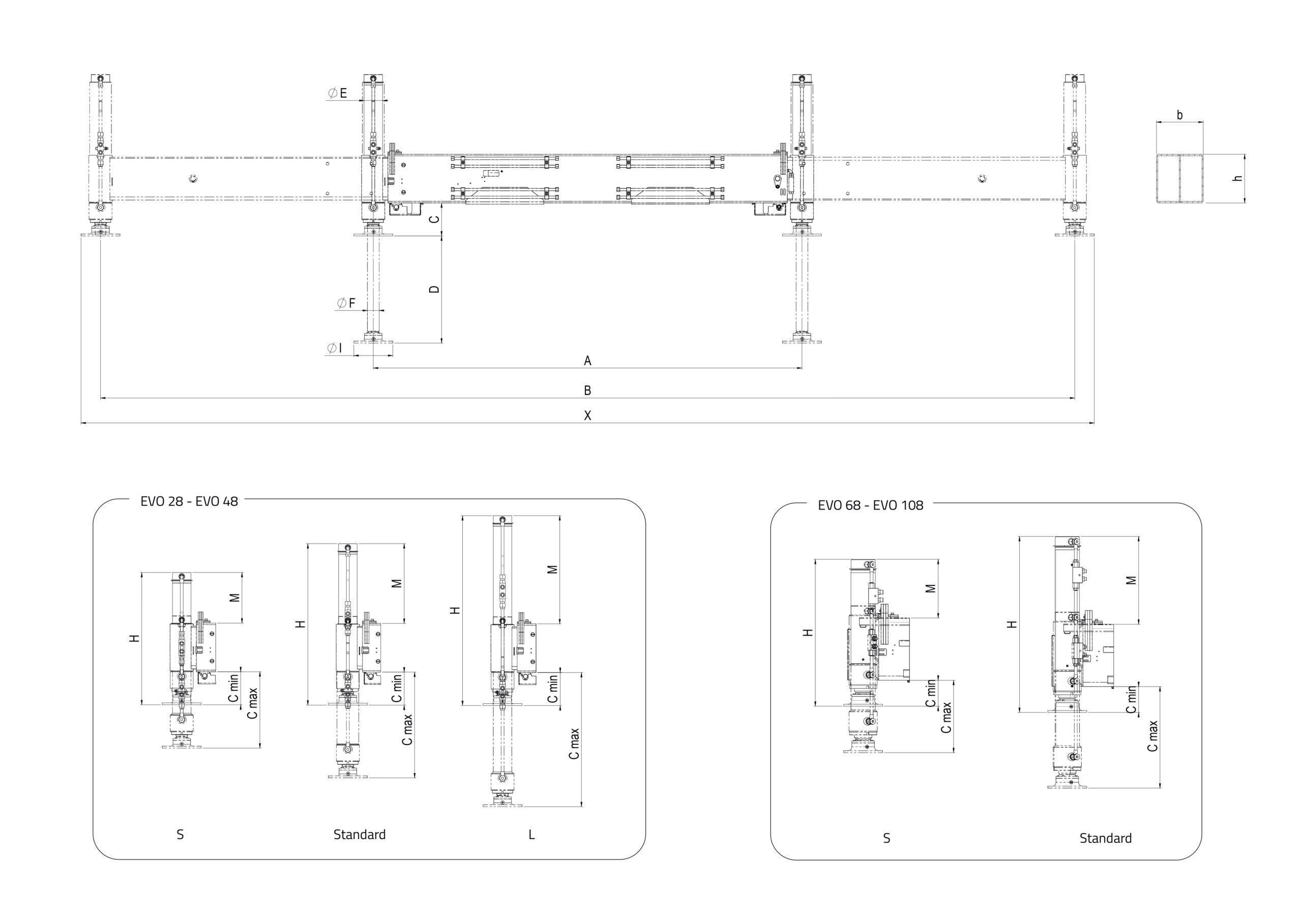 Supplementary Outriggers - EVO 38 4.7 H