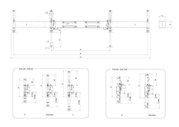 Supplementary Outriggers - EVO 38 4.7 H