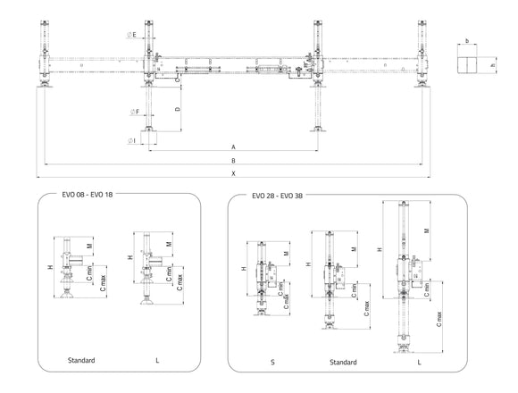 Supplementary Outriggers - EVO 18 3.3 M