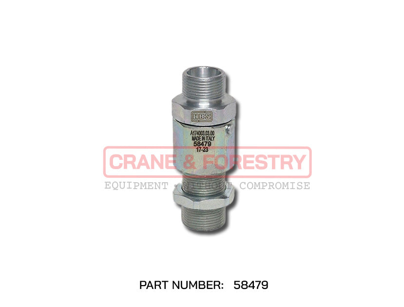 HMF Inline Swivel Coupling - 58479