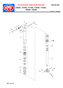 HMF Swivel Outrigger Lever with Knob - 64352-2