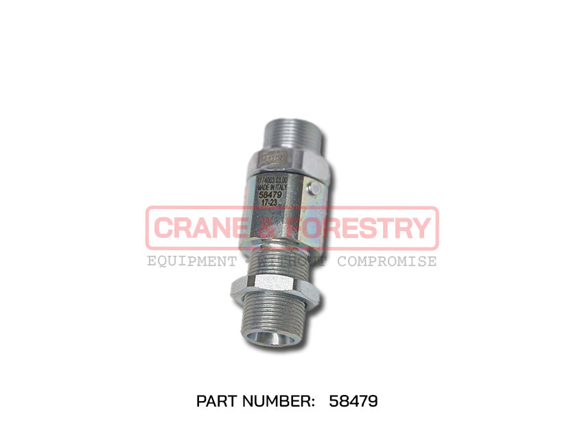 HMF Inline Swivel Coupling - 58479