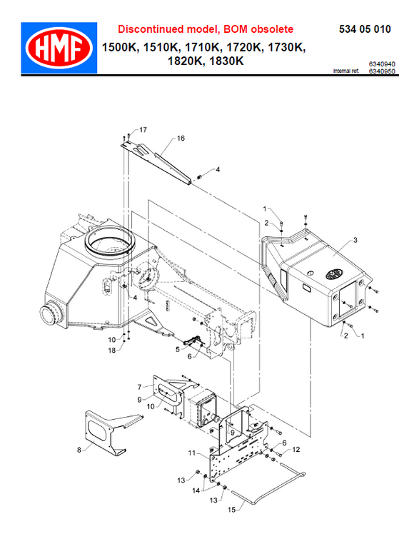 HMF Valve Bank Shield - 64407